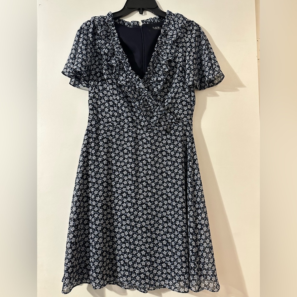 Blue Flower Dress